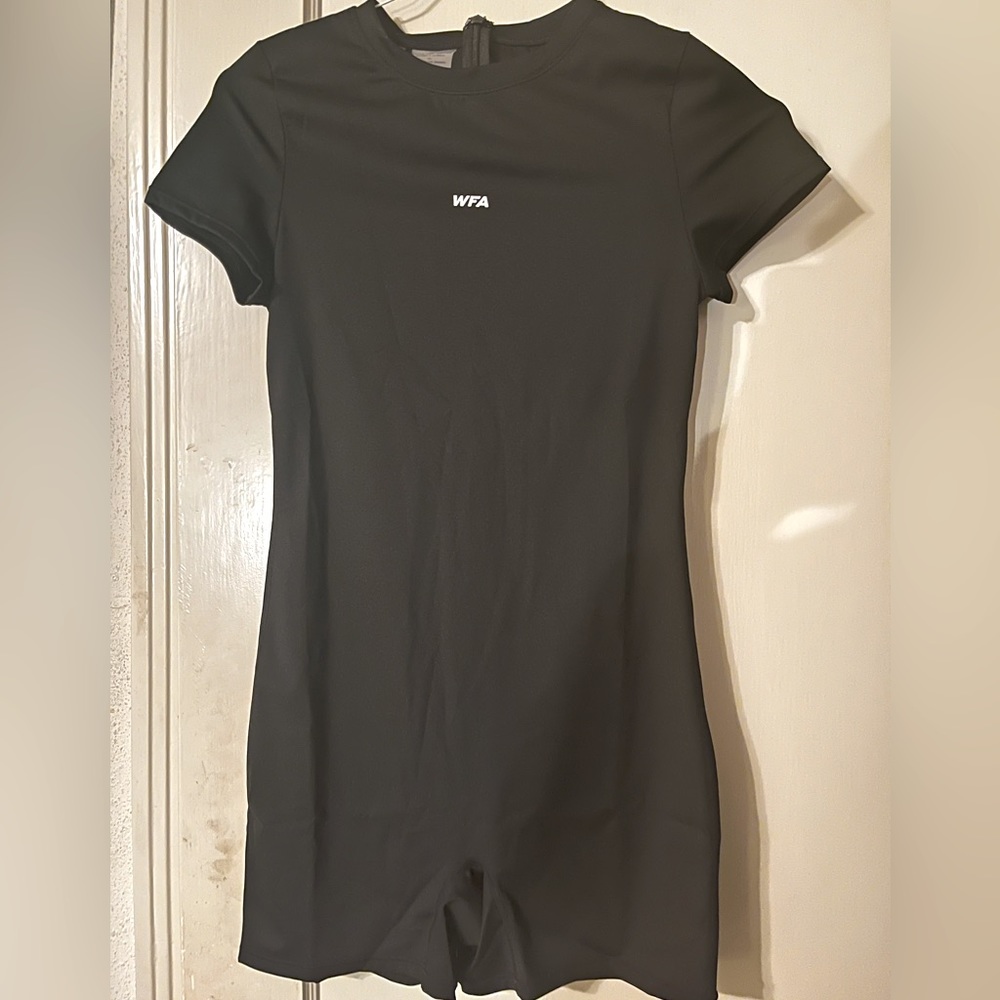 Romper/Playsuit from WhiteFox. Size: Medium, Color: Black.